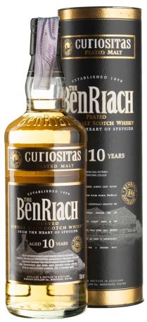 Виски BenRiach 10yo Curiositas (Peated) 0,7 л