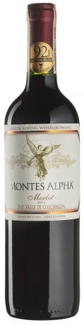 Вино Merlot Alpha 0,75 л