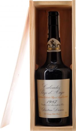 Кальвадос Calvados Coeur de Lion Pays d'Auge 1987 - 0,7 л
