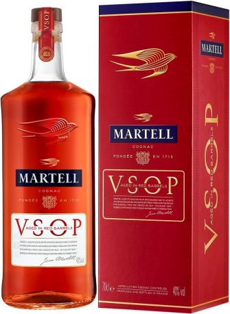 Коньяк "Martell" VSOP, gift box, 0.7 л