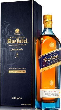 Виски Blue Label, with box, 0.7 л - Фото 1