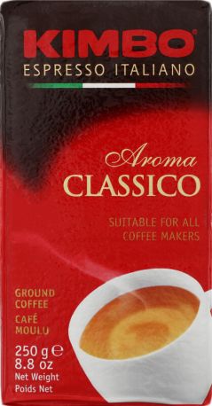 Кофе молотый Kimbo Aroma Classico 250 г - Фото 1