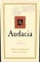Вино Audacia Shiraz 2001 - Фото 2