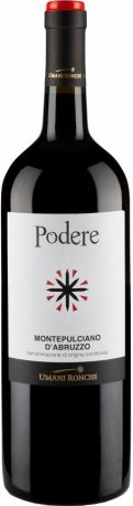 Вино Umani Ronchi, "Podere" Montepulciano d'Abruzzo, 2017, 1.5 л