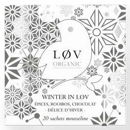 Чай черный органический Winter in Lov пакет. 20х2,2г, LoV Organic - Фото 1