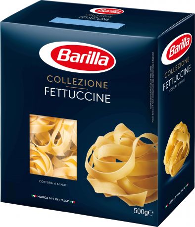 Упаковка макарон Barilla Collezione Fettuccine Фетучине 500 г х 12 шт - Фото 3