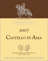 Вино Castello di Ama, Chianti Classico DOCG 2007 - Фото 2