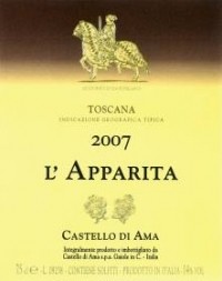 Вино Castello di Ama, Merlot IGT l'Apparita 2007 - Фото 2