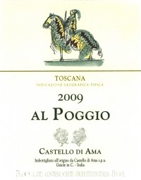 Вино Castello di Ama, Al Poggio  Toscana IGT 2009 - Фото 2