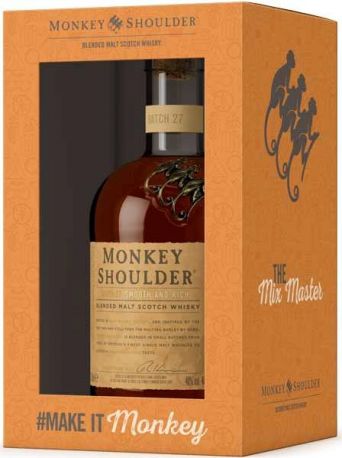 Виски "Monkey Shoulder", gift box, 0.7 л - Фото 1