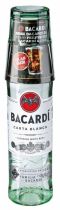 Ром "Bacardi" Carta Blanca, with plastic glass, 0.7 л Ром "Bacardi" Carta Blanca, with plastic glass, 0.7 л