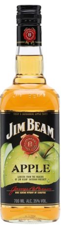 Виски яблочный "Jim Beam" Apple, gift box with glass, 0.7 л - Фото 2
