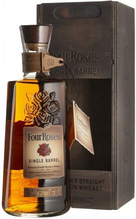 Виски "Four Roses" Single Barrel, wooden box, 0.7 л - Фото 1