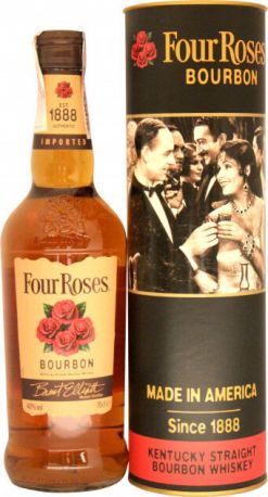 Виски "Four Roses", in tube, 0.7 л - Фото 1