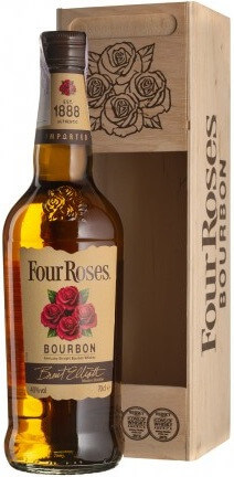 Виски "Four Roses", wooden box, 0.7 л - Фото 1