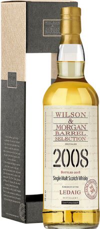 Виски Wilson & Morgan, "Ledaig" Extra Strength, 2008, gift box, 0.7 л