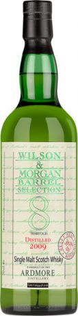 Виски Wilson & Morgan, "Ardmore" Heavy Peat 8 Years Old, 2009, gift box, 0.7 л - Фото 2