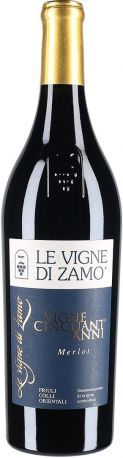 Вино "Vigne Cinquant'anni" Merlot, Colli Orientali del Friuli DOC, 2013