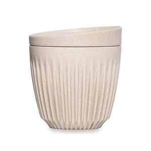Чашка з крышкой песочного цвета 177мл, Huskee - Фото 2