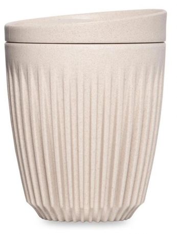 Чашка з крышкой песочного цвета 236мл, Huskee - Фото 3