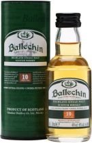 Виски "Ballechin" 10 Years Old, in tube, 50 мл Виски "Ballechin" 10 Years Old, in tube, 50 мл