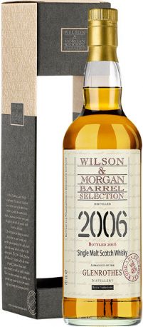 Виски Wilson & Morgan, "Glenrothes" 1st Fill Sherry Wood, 2006, gift box, 0.7 л - Фото 1