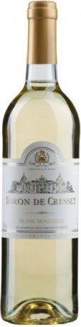 Вино "Baron de Cresset" Blanc Moelleux
