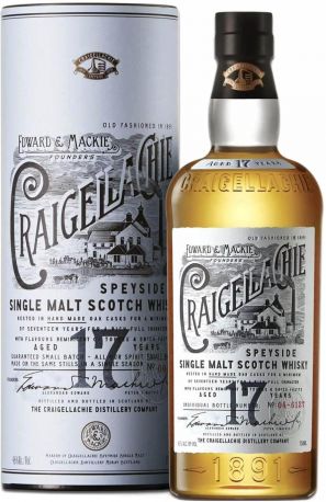 Виски "Craigellachie" 17 Years Old, in tube, 0.7 л