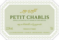 Вино La Chablisienne Petit Chablis AOC "Pas si Petit", 2009 - Фото 2