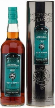 Виски Murray McDavid, "Glen Scotia" 24 Years Old, 1991, metal tube, 0.7 л