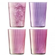 Набор тамблеров гранатового цвета 560мл (4шт в уп) Gems, LSA international