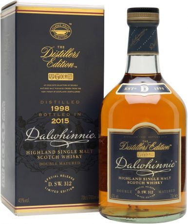 Виски Dalwhinnie "Distillers Edition", 1998, gift box, 0.7 л