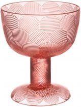Креманка стеклянная розовая 14,5см Miranda, Iittala Креманка стеклянная розовая 14,5см Miranda, Iittala