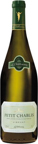 Вино La Chablisienne, Petit Chablis AOC "Vibrant", 2017