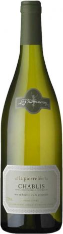 Вино La Chablisienne, Chablis АОС "La Pierrelee", 2015, 375 мл