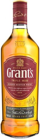 Виски "Grant's" Triple Wood 3 Years Old, 0.7 л