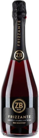 Игристое вино Zolotaya Balka, "ZB Wine Frizzante" Red Semisweet - Фото 2