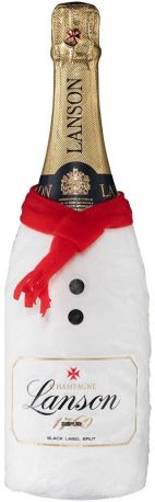 Шампанское Lanson Black Label Brut, "Snowman"