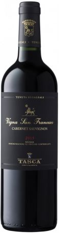 Вино Tasca d'Almerita, Cabernet Sauvignon "Vigna San Francesco", 2015, 1.5 л