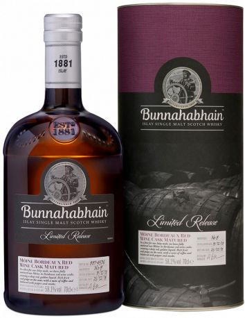Виски "Bunnahabhain" Moine Bordeaux, gift box, 0.7 л