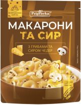 Упаковка макарон Приправка с грибами и сыром Чеддер 150 г х 8 шт Упаковка макарон Приправка с грибами и сыром Чеддер 150 г х 8 шт