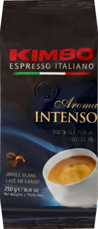 Кофе в зернах Kimbo Aroma Intenso 250 г - Фото 1