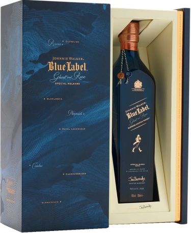 Виски Johnnie Walker, "Blue Label" Ghost and Rare, gift box, 0.7 л