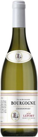 Вино Jean Lefort, Bourgogne Chardonnay AOP, 2015, 375 мл - Фото 1