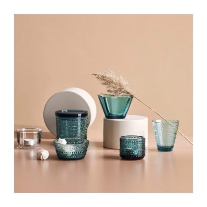 Подсвечник бирюзовый 64мм Kastehelmi, Iittala - Фото 4