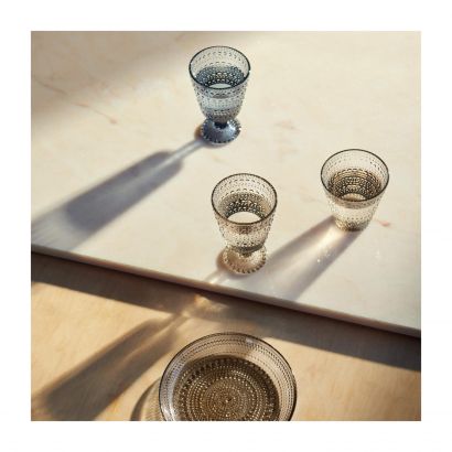 Емкость для хранения стеклянная коричневая 11,6х11,4см Kastehelmi, Iittala - Фото 3