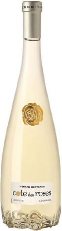 Вино Gerard Bertrand, "Cote des Roses" Blanc, Languedoc AOP, 2017 - Фото 1