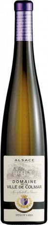 Вино Domaine Viticole de la Ville de Colmar, Pinot Gris, Alsace AOP, 2016