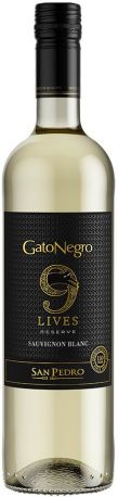 Вино Gato Negro, "9 Lives" Reserve Sauvignon Blanc, 2018