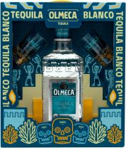 Текила "Olmeca" Blanco, gift box with 2 glasses, 0.7 л Текила "Olmeca" Blanco, gift box with 2 glasses, 0.7 л